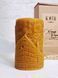 Kyiv: Zhytniy Market - carved beeswax figure