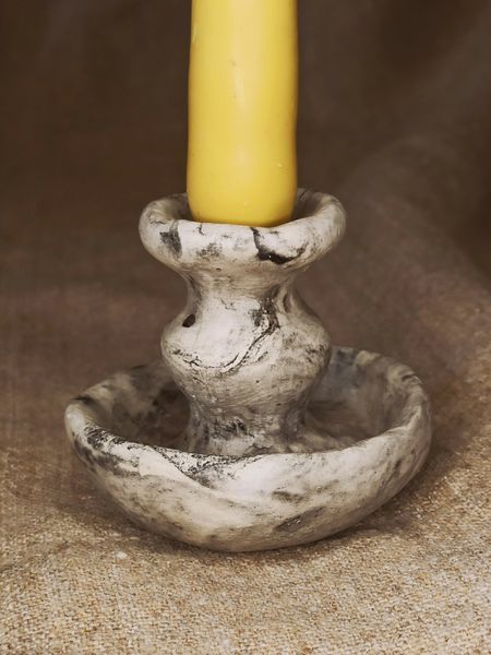 Classic marble candlestick