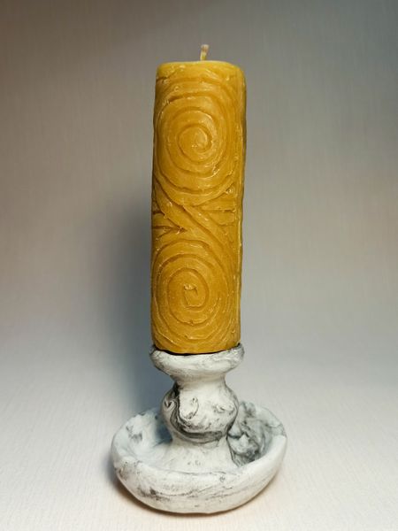 Classic marble candlestick