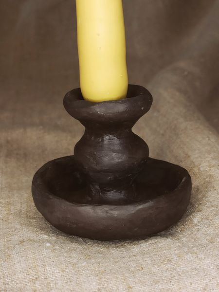 Classic black candlestick