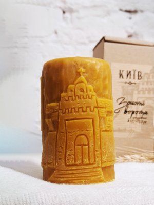 Kyiv: The Golden Gate of Kyiv - carved beeswax figure