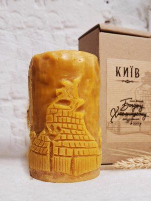 Kyiv: Bohdan Khmelnytsky Monument - carved beeswax figure
