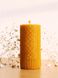 copy_SOWN FIELD - сarved beeswax candle (Middle)