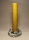 Flat marble candlestick