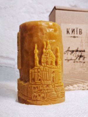 Kyiv: Saint Andrew's Descent - carved beeswax figure