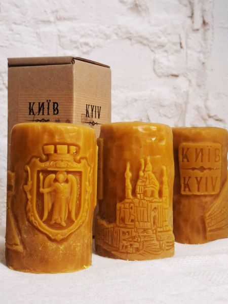 Kyiv: Saint Andrew's Descent - carved beeswax figure