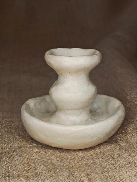 Classic white candlestick