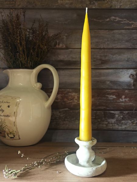 Beeswax Taper Candles